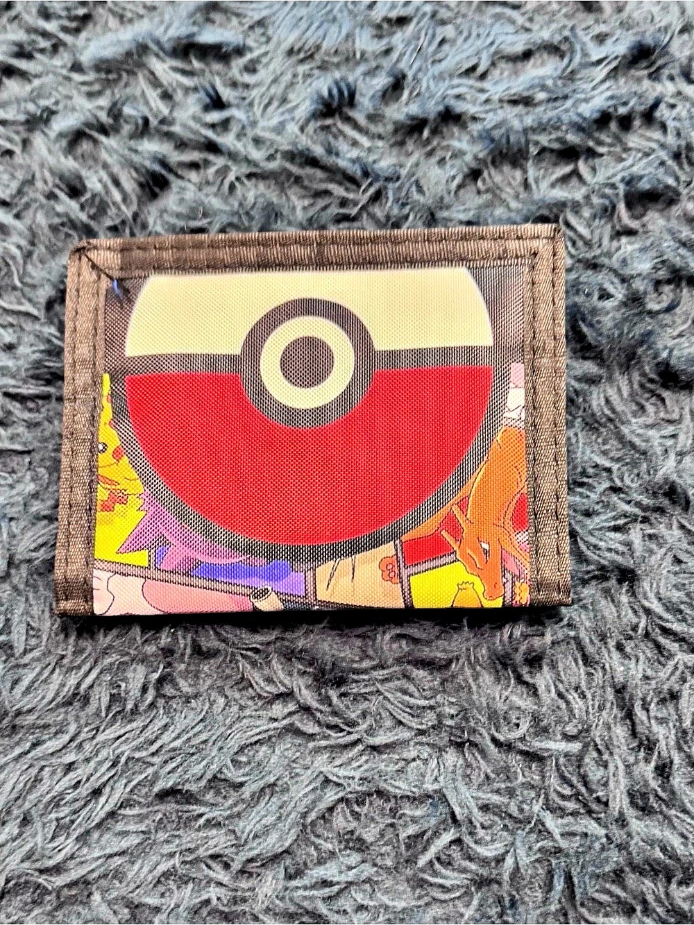 Pokemon Poké Ball Trifold Velcro Wallet